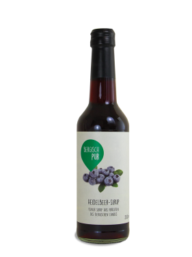 Heidelbeer Sirup