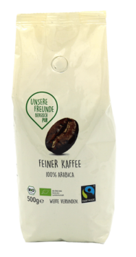 Feiner Kaffee ganze Bohnen, 