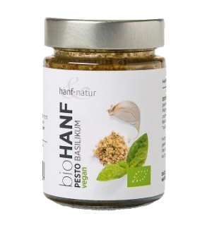 Hanfpesto Basilikum